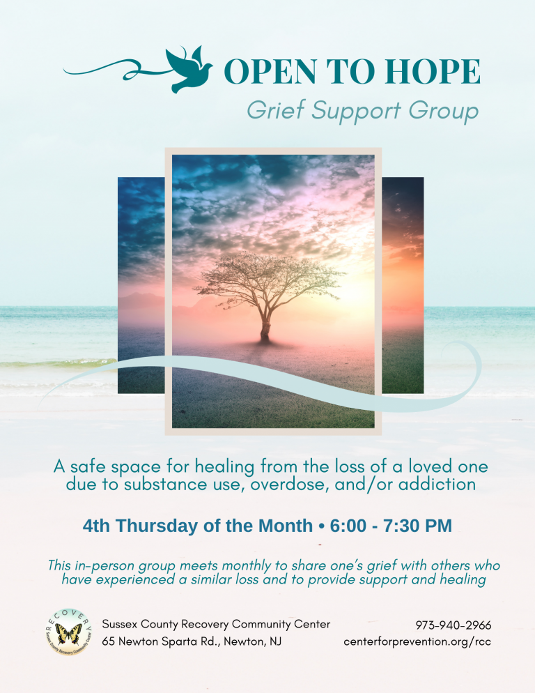 GRIEF SUPPORT GROUP – The Center for Prevention & Counseling