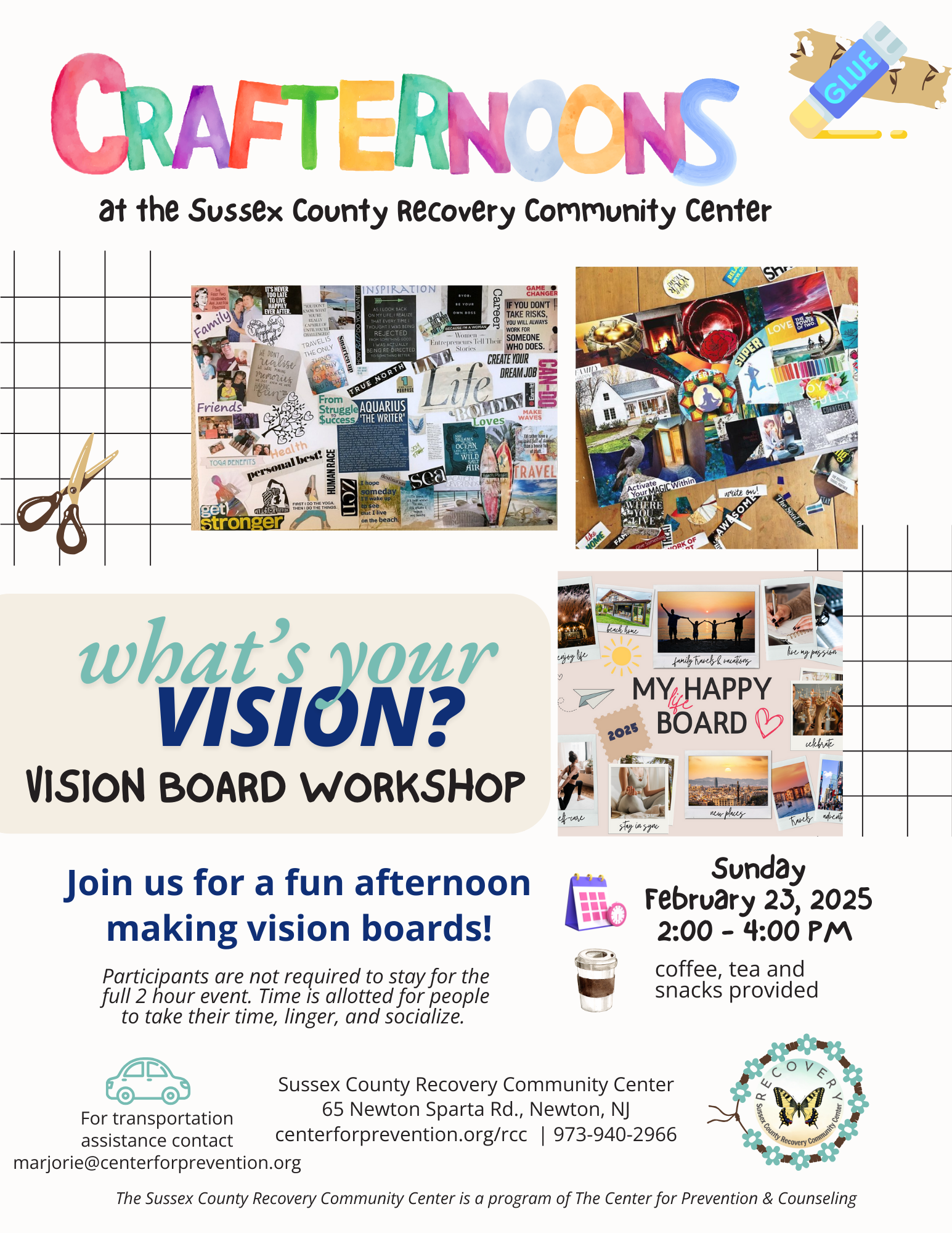 Crafternoons: Vision Board Workshop