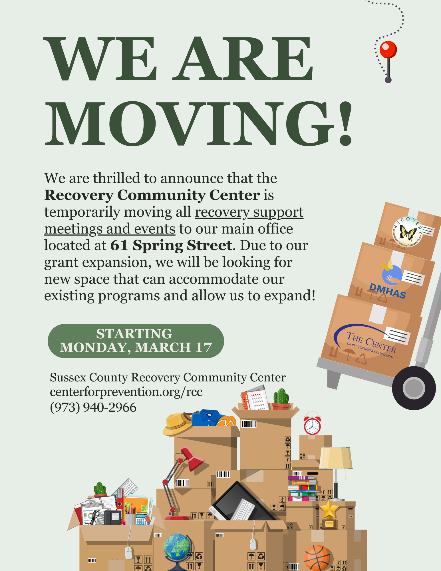 We are moving!