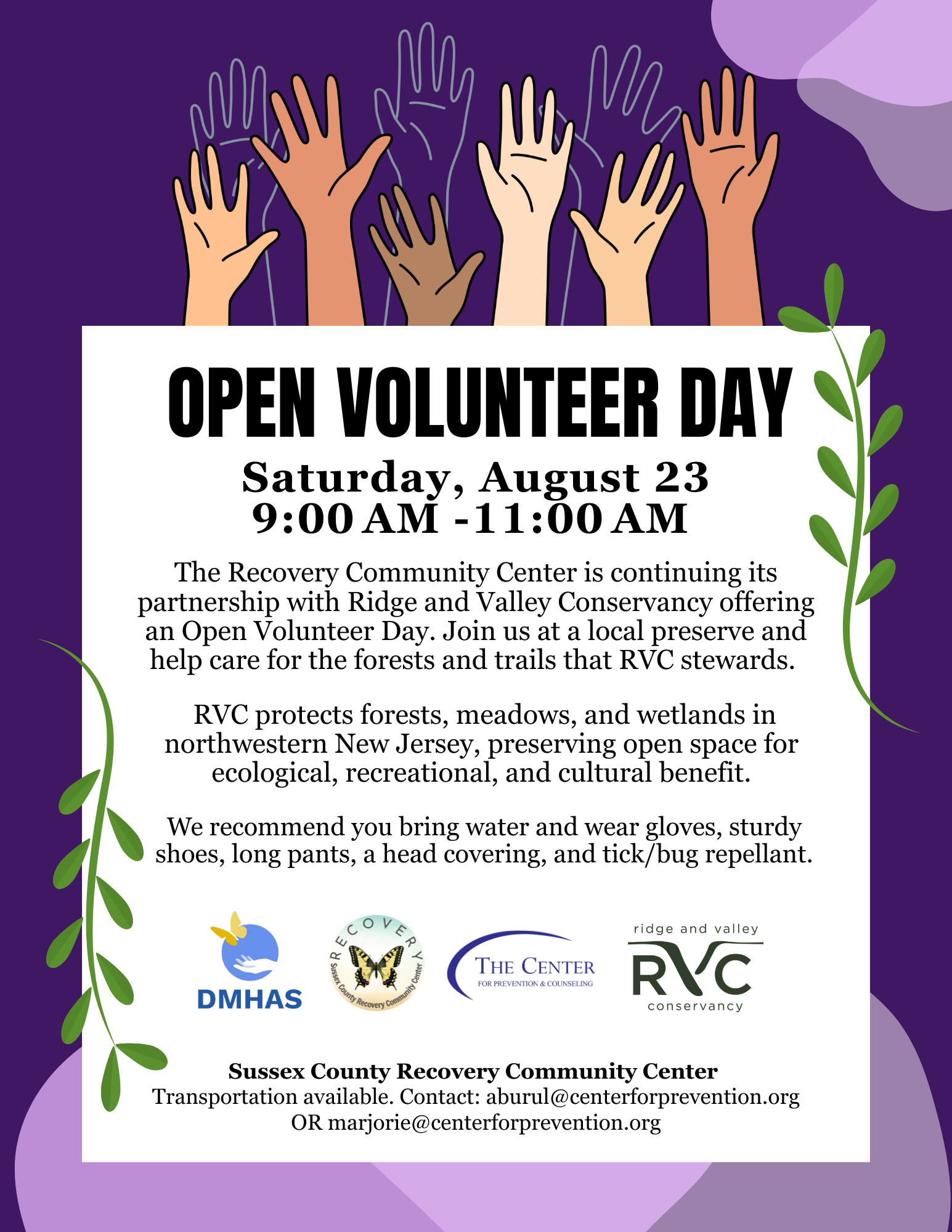 Open Volunteer Day